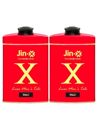 X Talcum Powder 100 gm (2 Pack Combo) - Premium Fragrance for Men