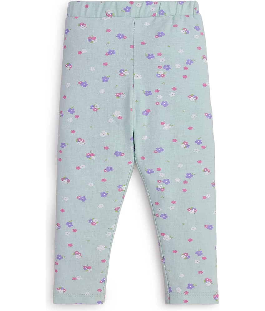 Juscubs Pack of 1 Baby Girls Lycra Legging ( Green )