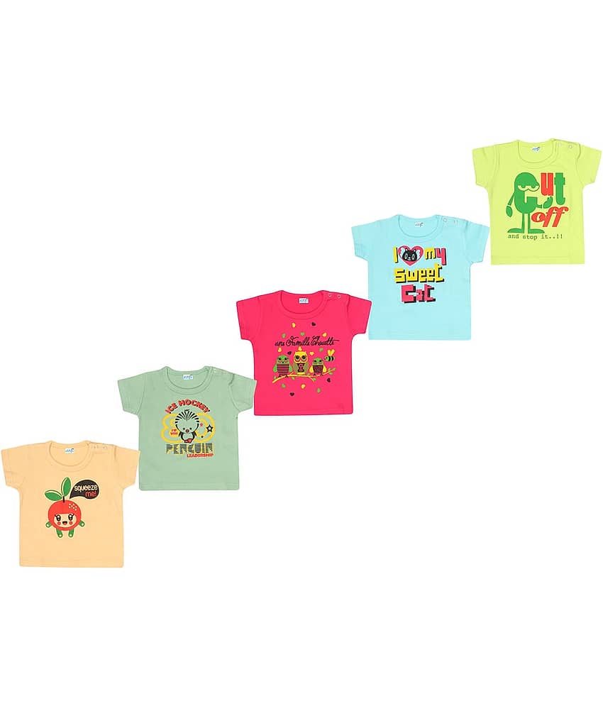 Dongli Pack of 1 Boys Cotton Polo T-Shirt ( Multicolor )