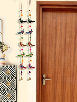 DreamKraft Decorative Peacock Door Hangings Home Decor (96 cm) -Set of 2 DreamKraft Decorative Peacock Door Hangings Home Decor (96 cm) -Set of 2