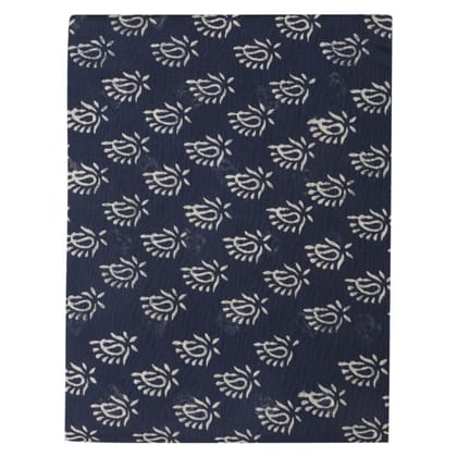 HANDLOOM CHANDERI 03 PCS DABU PRINTED SUIT (SKU - 1RDS01270221 Suit 75)