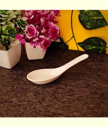 ULTIMATE SHOPPING NETWORK Pink Plastic Serving Spoon Set (Pack of 6) ( Set of 6 )