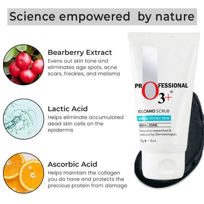 O3+ Volcano Scrub