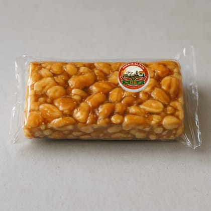 Dhaniya Bazaar's peanut chikki