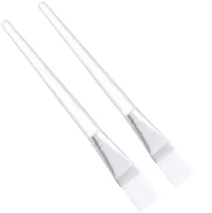 Elecsera Women Face Pack Brush Foundation Makeup Cosmetics Facial Soft Brush Multipurpose (Pack of 2)