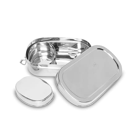 Stainless Steel Lunch Box with Secure Locking Clips | Reusable Tiffin Box for Office, School & Travel Stainless Steel Lunch Box with Secure Locking Clips | Reusable Tiffin Box for Office, School & Travel