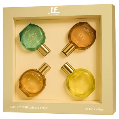 La French Luxury Perfume Gift Set for Men 4x30ml - Ignite | Warm Ocean | Rove | Bash La French Luxury Perfume Gift Set for Men 4x30ml - Ignite | Warm Ocean | Rove | Bash