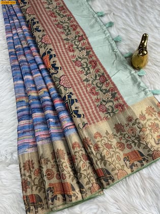 Fancy Crush Silk Saree