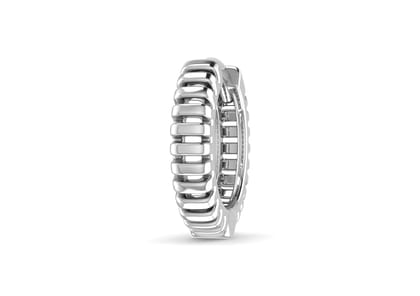 Cutting Edge Men's Hoop Earring (1 Pc Only)