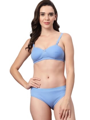 ADORNSTAR Branded Women's Lightly Padded Bra Panty Set | Lingerie Set for Women | Padded | Designer Honeymoon Hot Sexy Wedding Set