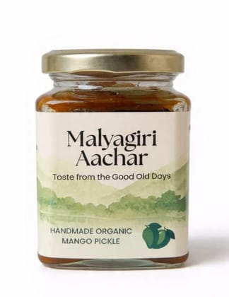 Malyagiri Aachar Handmade Organic Mango Pickle (250g) | Traditional Odia Recipe | Authentic Tangy Flavor