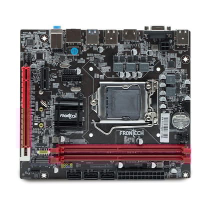 FRONTECH H110 Chipset Motherboard with 2xDDR4 RAM Slots LGA1151 Supports 6/7/8th (SKYlake) (FT-0475)