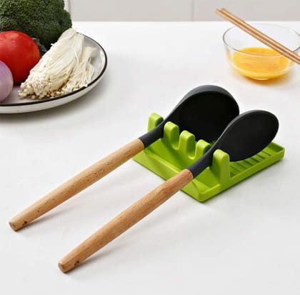 2121 Multi-Functional Spatula Holder / Rest for Kitchen Utensils 2121 Multi-Functional Spatula Holder / Rest for Kitchen Utensils
