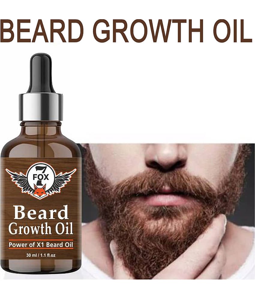 7 FOX - 30mL Growth Increasing Beard Oil (Pack of 1)