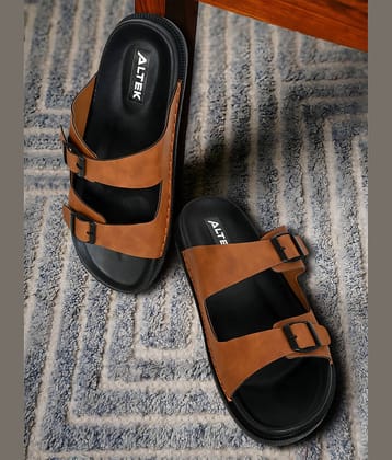 Chappal Wala Tan Men's Thong Flip Flop