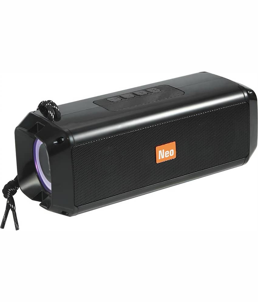 Neo M415 10 W Bluetooth Speaker Bluetooth v5.0 with USB Playback Time 4 hrs Black