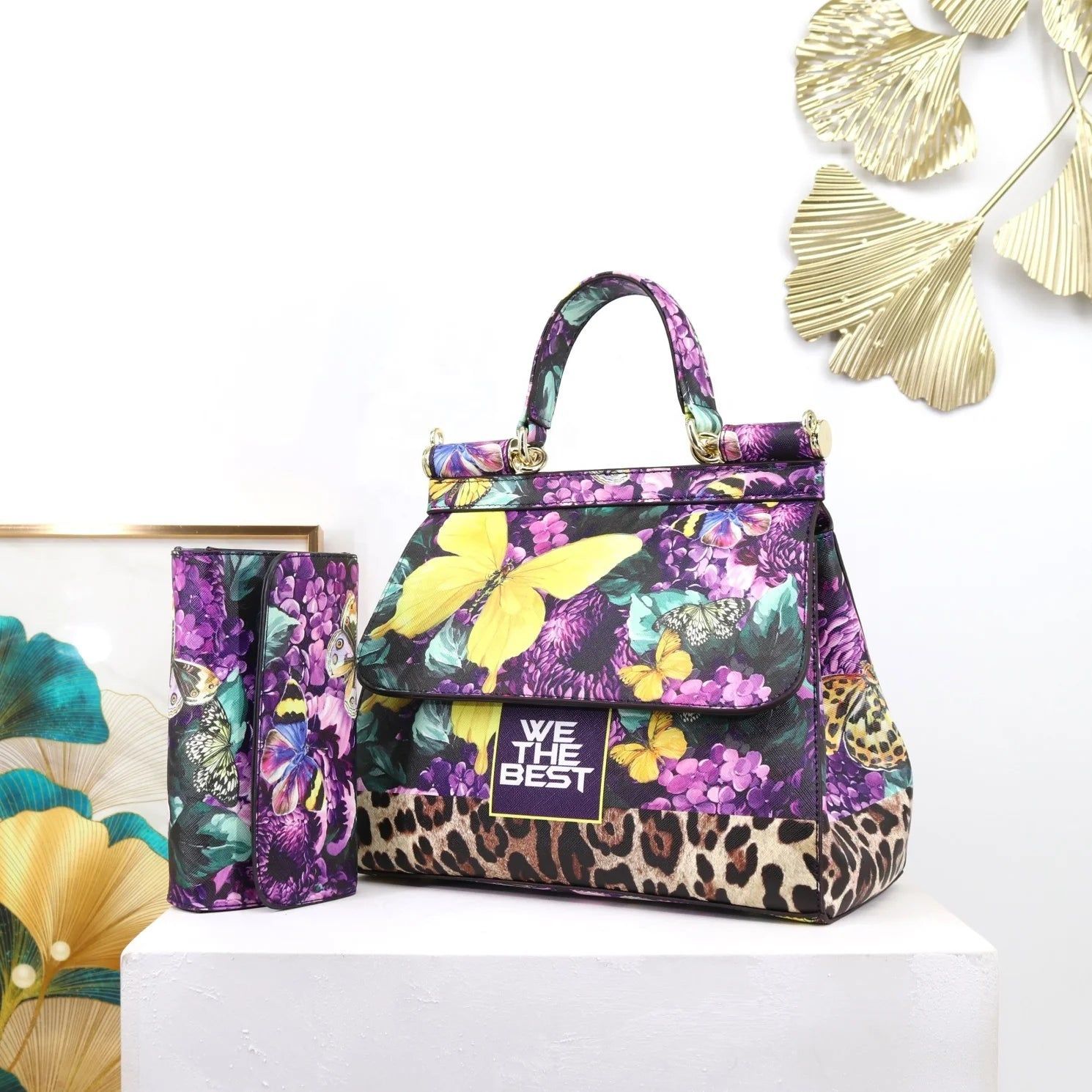 Hot selling textures handbag for women eye-catching luxury printing ladies bags chicken tracks female bags China handbag factory