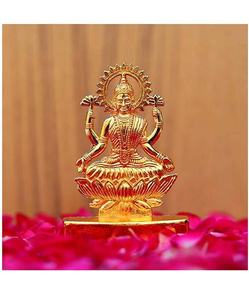 RUDRA DIVINE - Goddess Laxmi Brass Idol