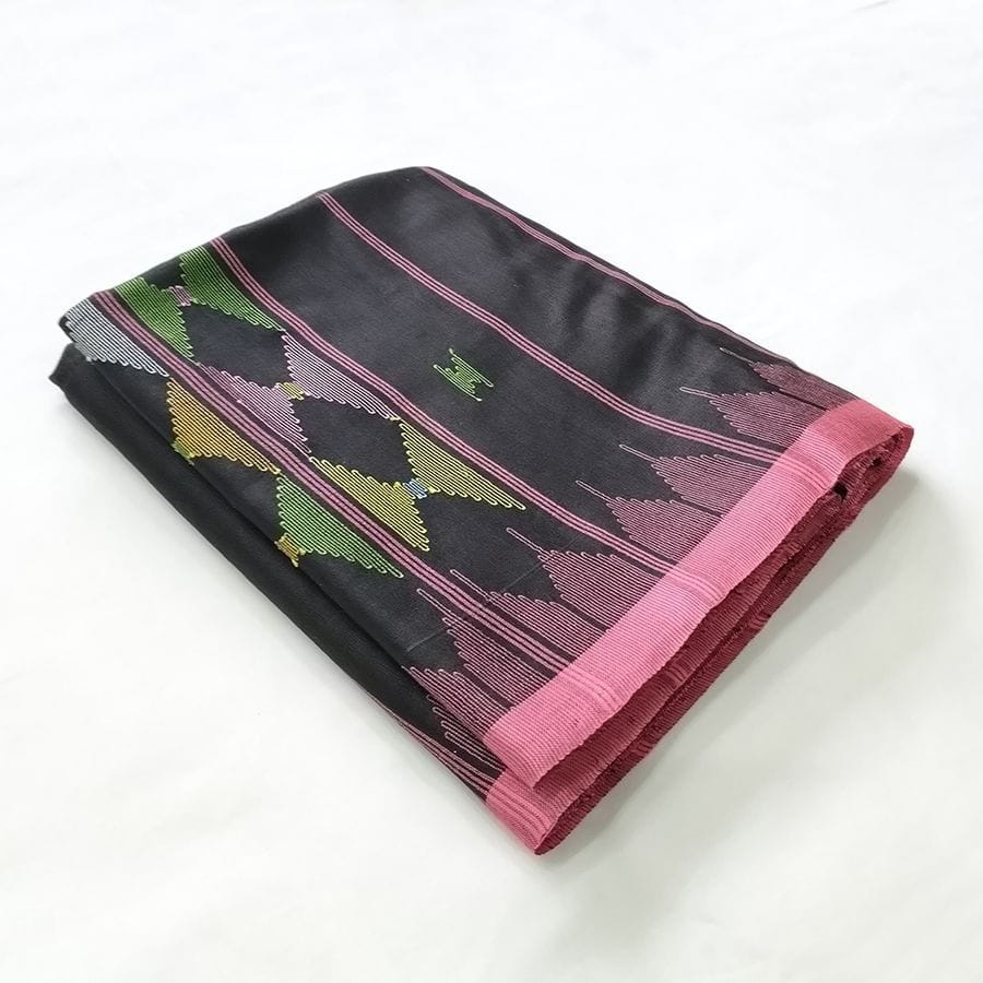 Russian Muga Sari - Black