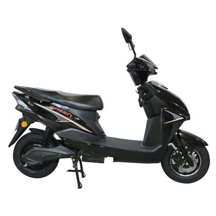 Green Invicta 60kms Range Electric Scooter