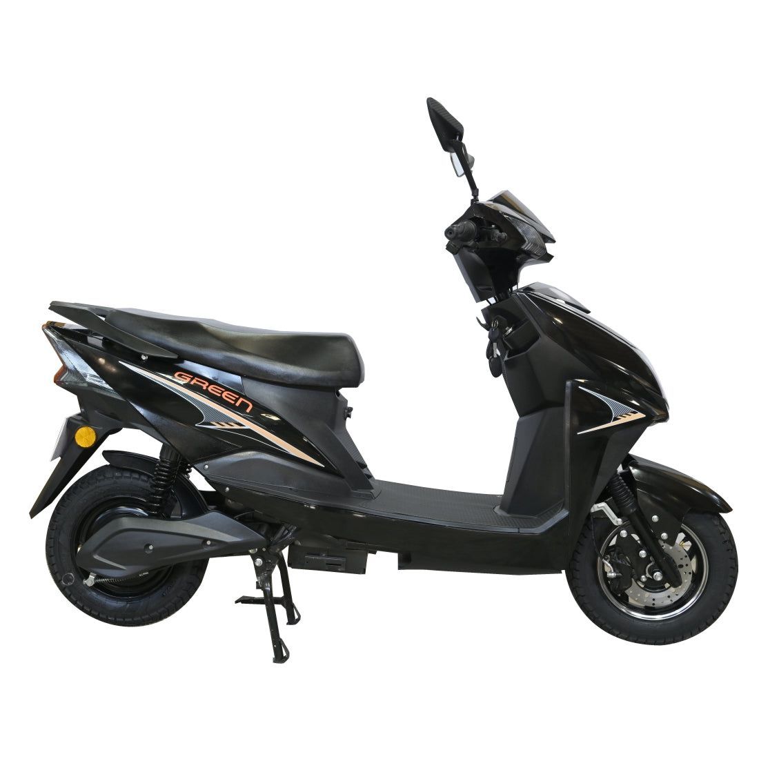 Green Invicta 60kms Range Electric Scooter