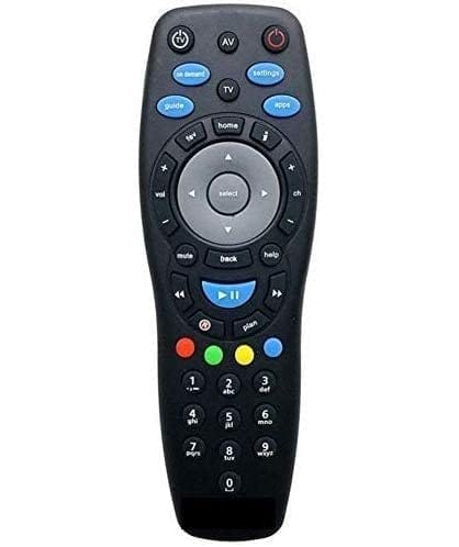 V3Deals Remote Compatible with Tata Sky DTH HD Set Top Box with Recording Feature | Non Voice | Replecement Tata Play Hd Setup Box Remote - Also Works with TV (Tata Sky Recording)