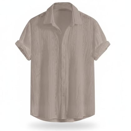 Men's Casual Textured Shirt