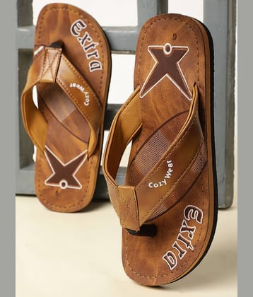Cozy Wear Tan Slippers