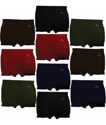 HAP Pack of 10 Cotton Bloomers For Girls ( Multi )