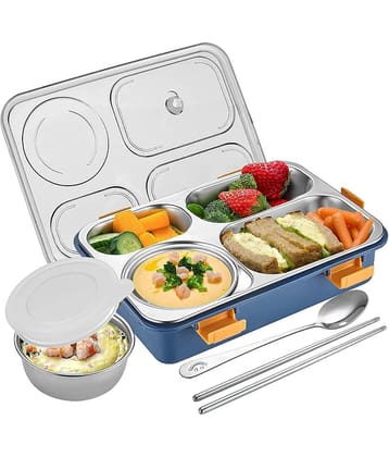Shopper52 Plastic Lunch Box 4 - Container ( Pack of 1 )