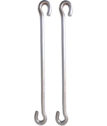 Laxmi Garden Jhula Swing Rod Hook (Pack of 2) Set of 2 Stainless Steel Hooks