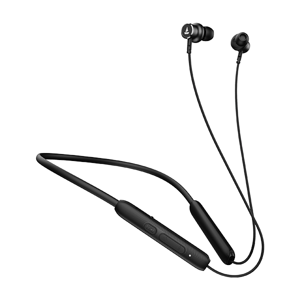 boAt Rockerz 195 V2 Pro | Wireless Earphone with 30 Hours Playback, BEAST™ Mode, 10mm Drivers, Dual Pairing with BT v5.2 Active Black