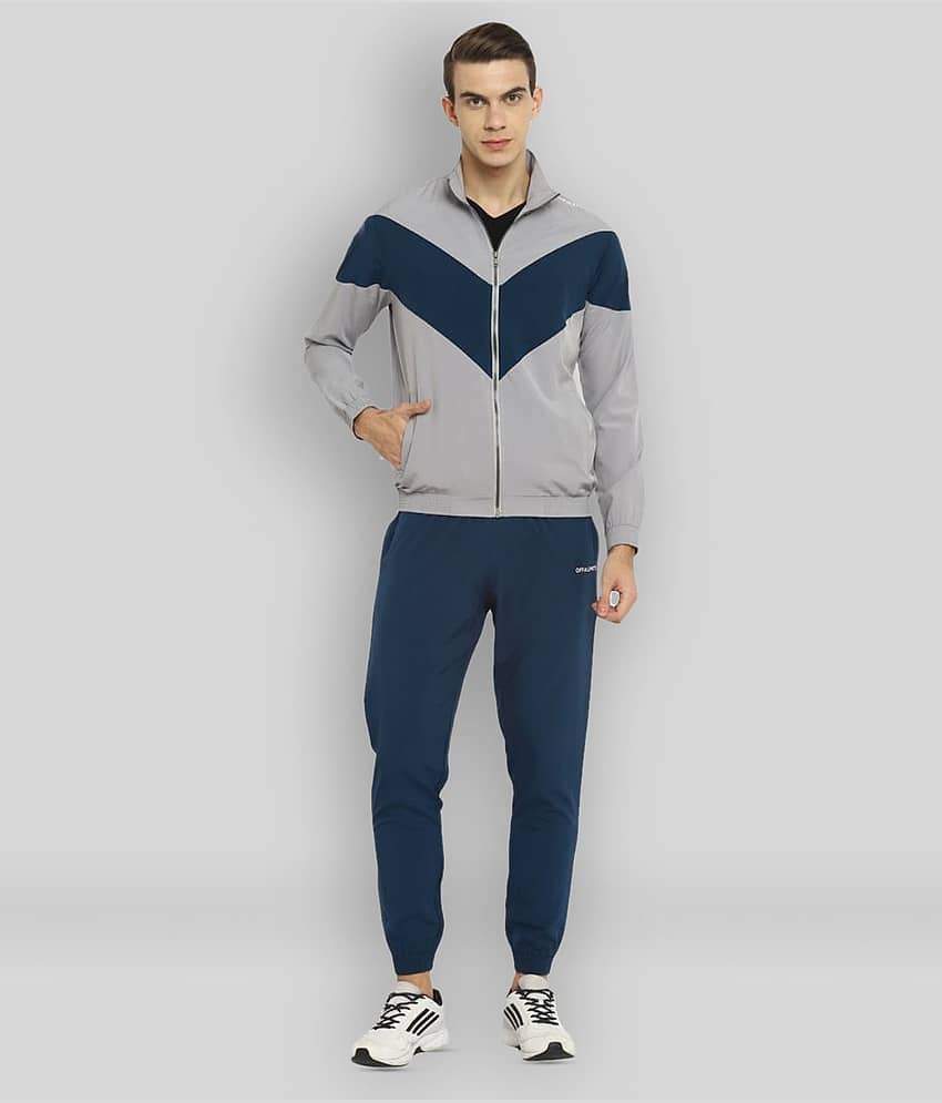 OFF LIMITS - Multicolor Polyester Regular Fit Colorblock Men's Sports Tracksuit ( Pack of 1 )