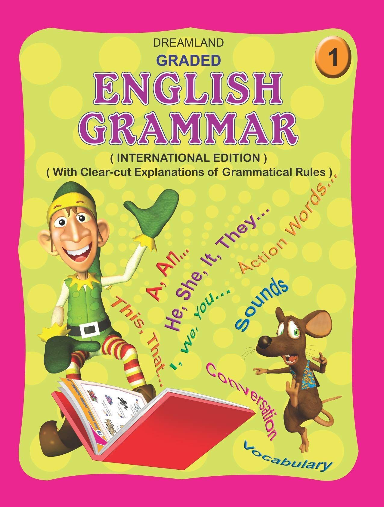 Graded English Grammar Book -1 [Paperback] Dreamland Publications