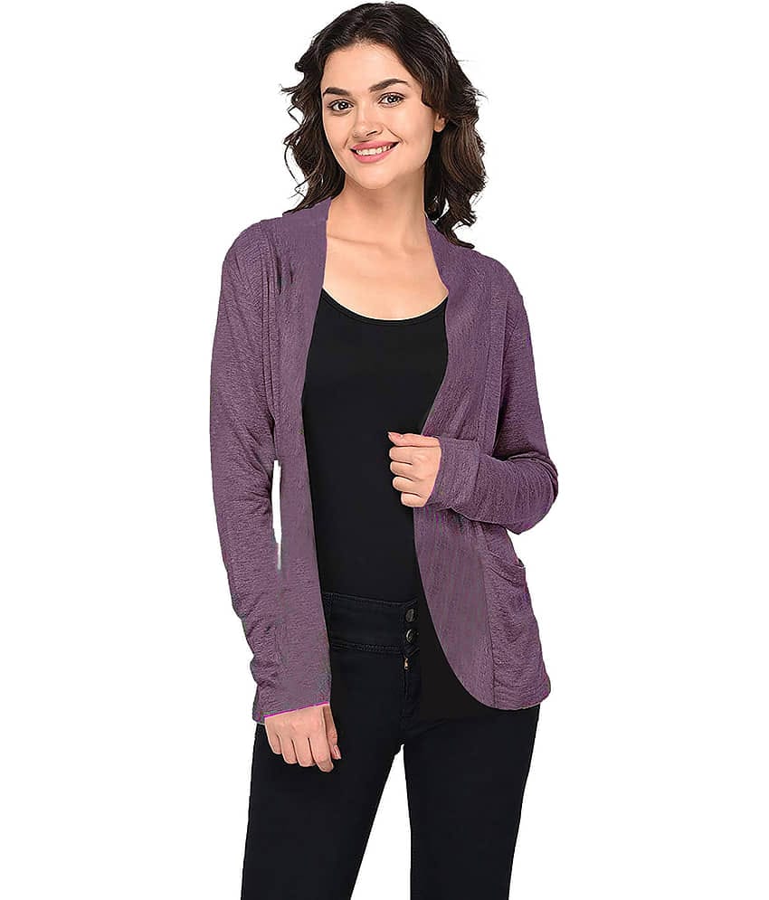 Goodluck Cotton Shrugs - Purple