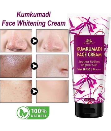 Intimify Kumkumadi Face Cream, Face Whitening Cream, Day Cream All Skin Type Saffron (50 gm)