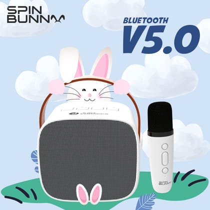 Spin Bunny Karaoke Portable Speaker Spin Bunny Karaoke Portable Speaker - Pink Spin Bunny Karaoke Portable Speaker Spin Bunny Karaoke Portable Speaker - Pink