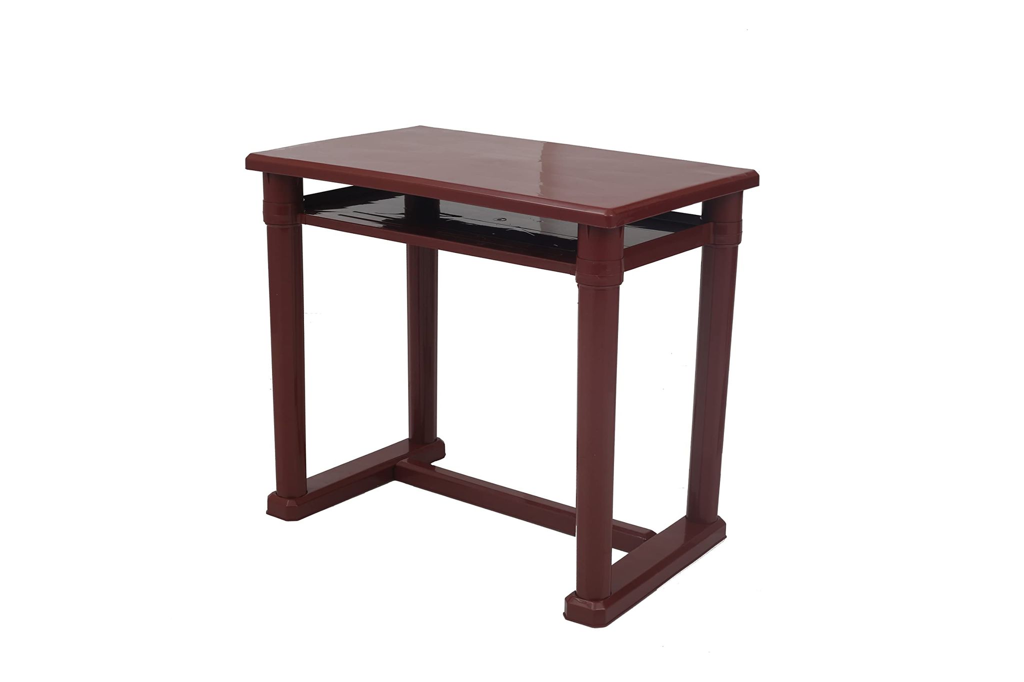 Supreme Furniture Study Plastic Rectangular Shape Study Table Ideal for Home, School and Office