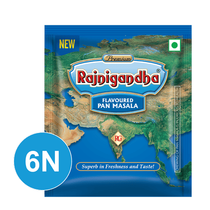 Rajnigandha Pan Masala || Pack of 6 || 17 Grams Each