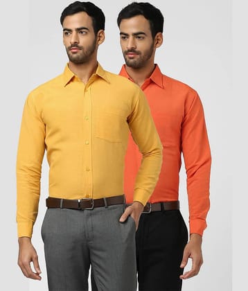 DESHBANDHU DBK - Multicolor Cotton Regular Fit Men's Casual Shirt ( Pack of 2 )