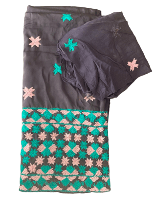 Full Jaal Phukari  Suit Dress Material