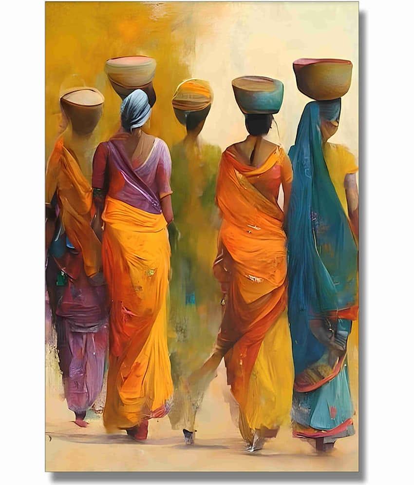 Saf - People Mural Wallpaper ( 60 x 90 ) cm ( Pack of 1 )