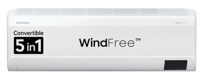 Samsung 1.5 Ton 3 Star Wind-Free Technology Inverter Split AC (Copper, Convertible 5-in-1 Cooling Mode, Anti-bacterial Filter, 2023 Model AR18CYLAMWK White) Samsung 1.5 Ton 3 Star Wind-Free Technology Inverter Split AC (Copper, Convertible 5-in-1 Cooling