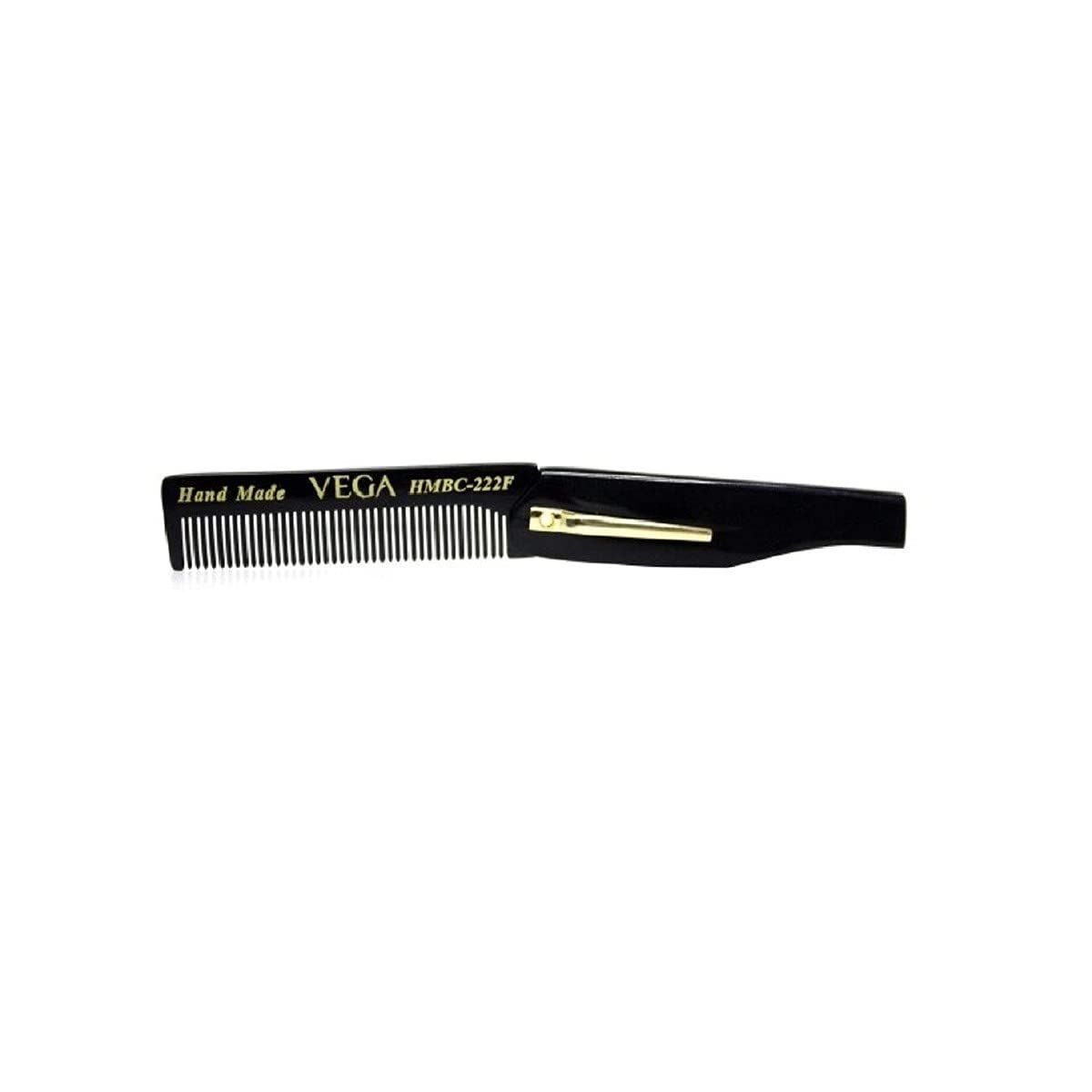 Vega Beard Comb, black, 23 g