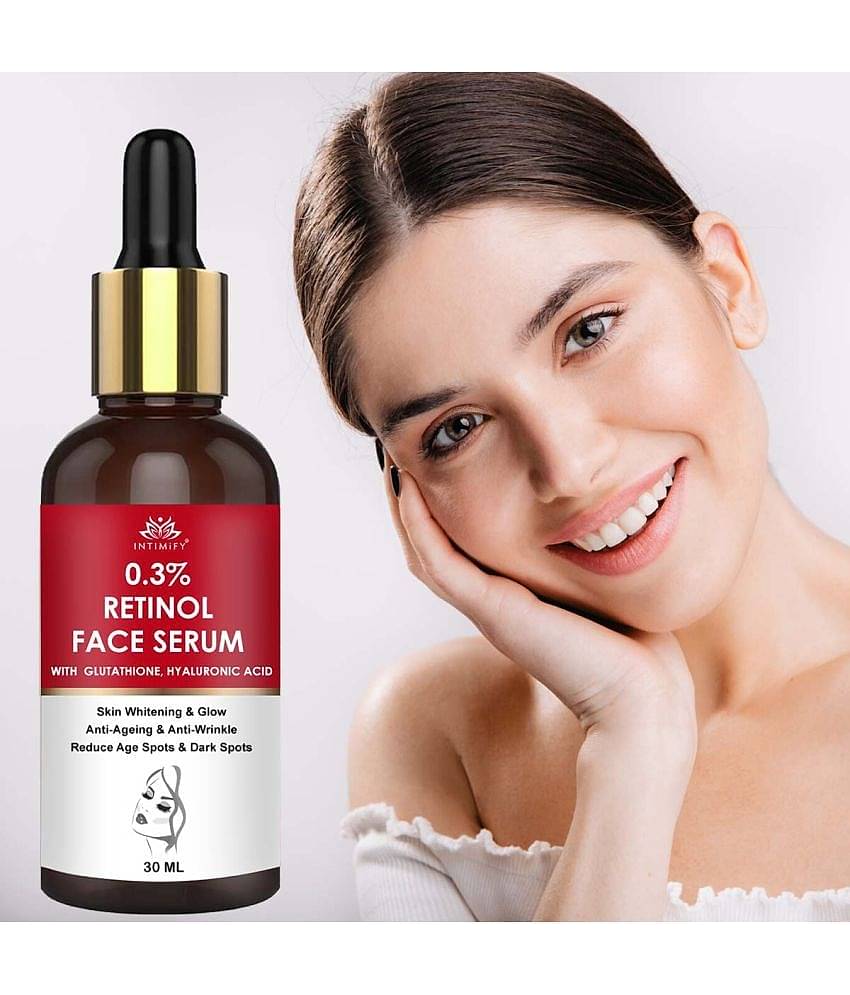 Intimify 0.3% Retinol Face Serum Retinol Serum Anti Wrinkle Serum Skin Whitening 30ml