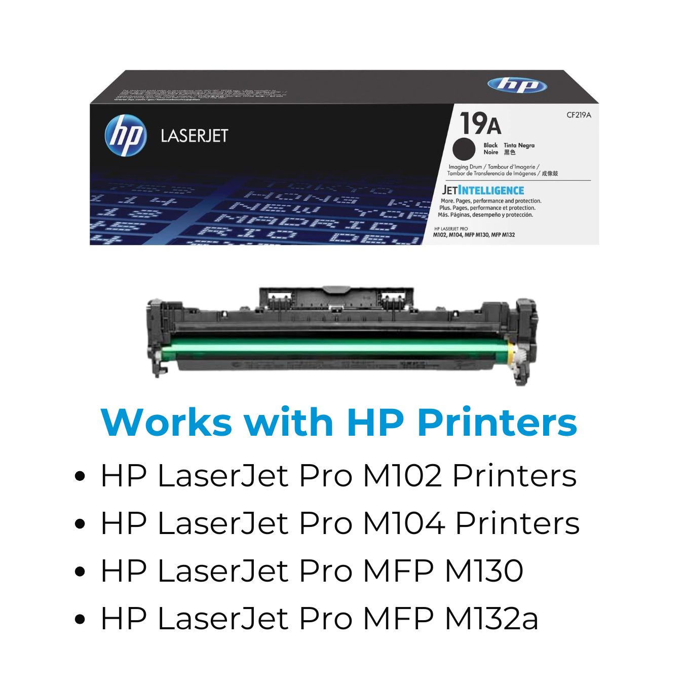 HP 19A Original LaserJet Imaging Drum (CF219A)