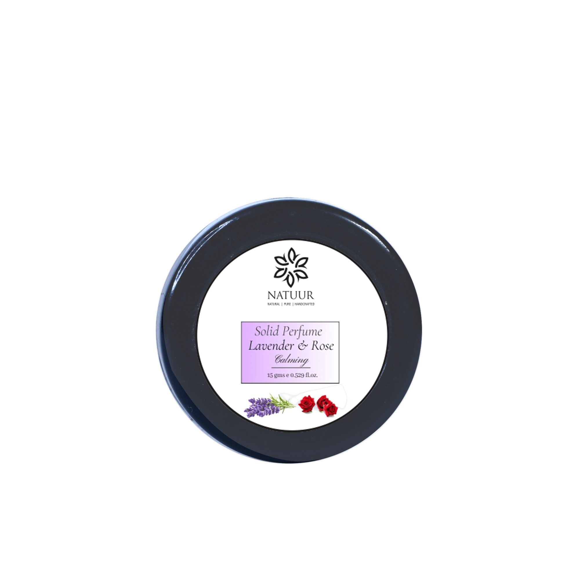 SERENE | Lavender | Rose | Geranium | Premium Solid Perfume | Calm | Soft | Tranquil