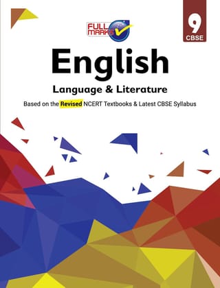 Full Marks English Language & Literature CBSE Support Book Class 9 | NCERT Solutions | Question Bank | Reference Books | Help Books | Chapterwise Solutions | Paperback � 1 January 2024 [Paperback] full marks