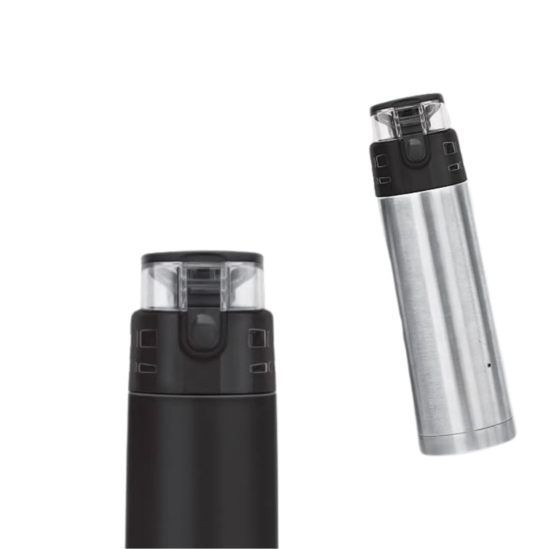 Replacement Lid for Thermosteel Hot and Cold Water Bottles, Compatible with 400ml Flasks | Durable and Leak-Proof Lid for Thermosteel Bottles (Pack of 1).