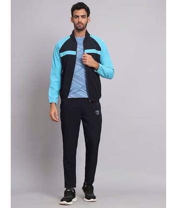Glito - Multi Polyester Slim Fit Men's Tracksuit ( Pack of 1 )
